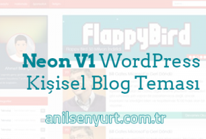 Neon V1 WordPress Teması