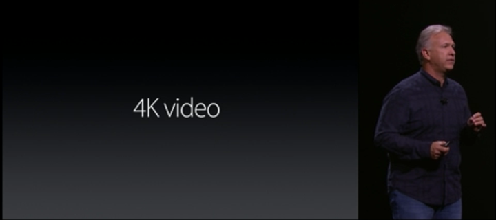 iphone 6s 4k video